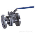 3PC Stainless steel Flanged ball valve